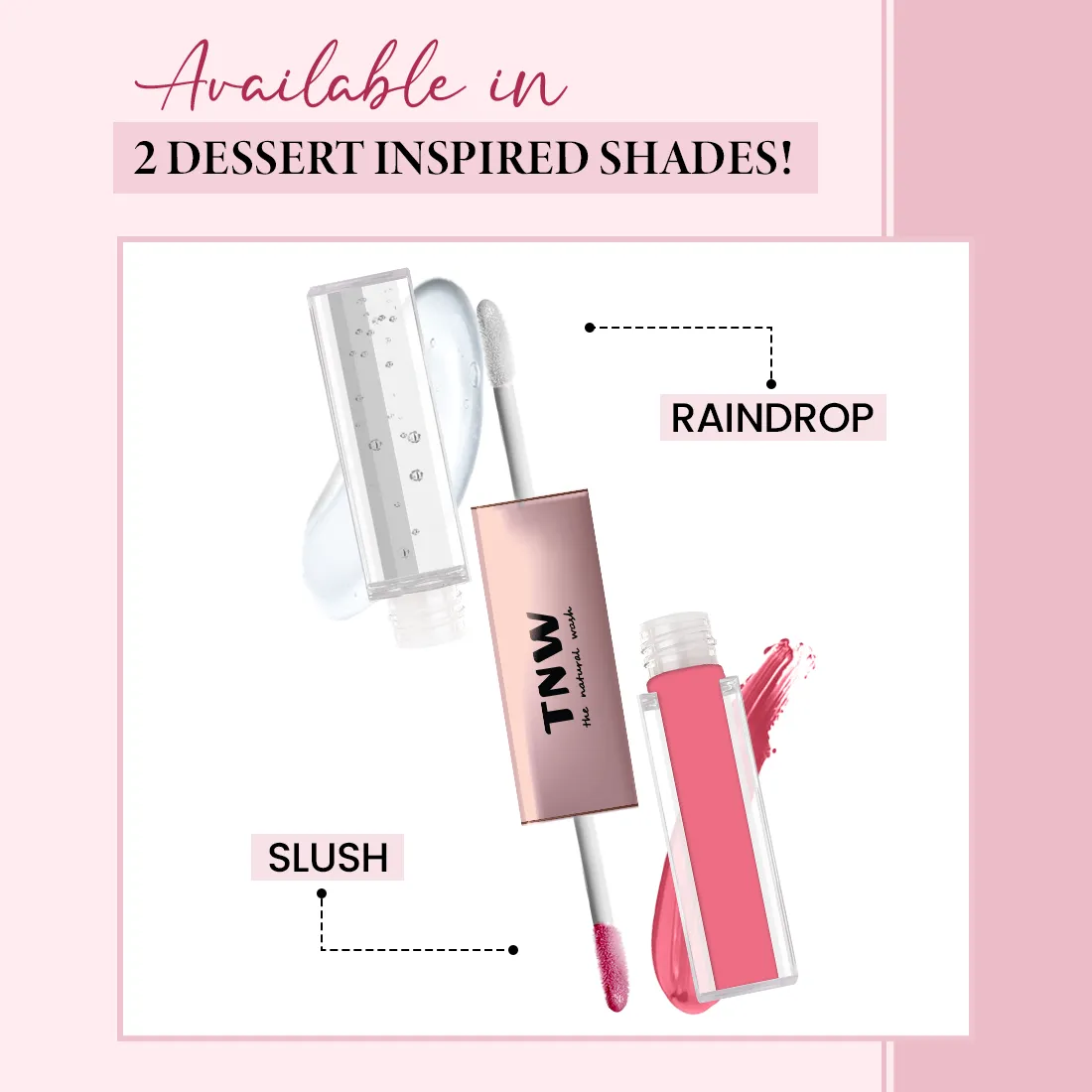 Gloss to Glam Nourishing Lip Gloss Duo for Shiny Lips @ 1 (Paytm Exclusive)