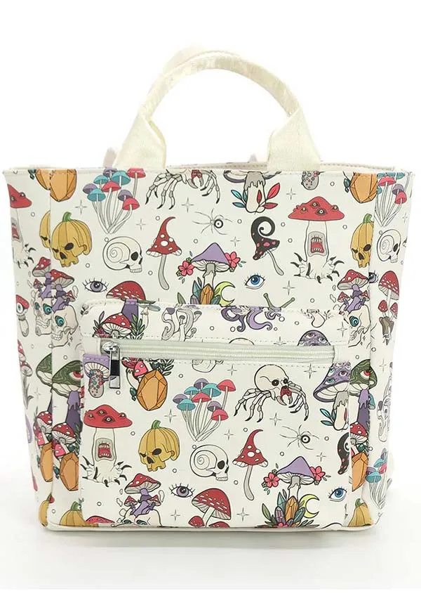 Goth Mushroom | MINI BACKPACK