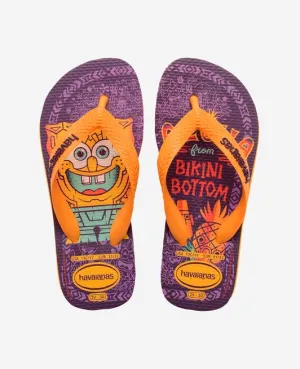 HAVAIANAS KIDS TOP BOB SPONGE - ORANGE CITRUS