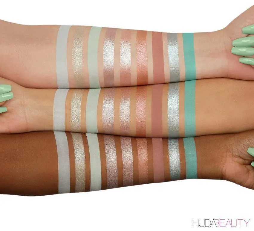 Huda Beauty Mint Pastel Obsessions Eyeshadow Palette