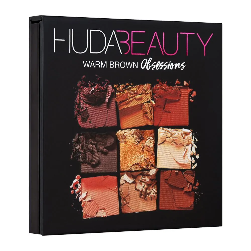 Huda Beauty Warm Brown Obsessions Eyeshadow Palette