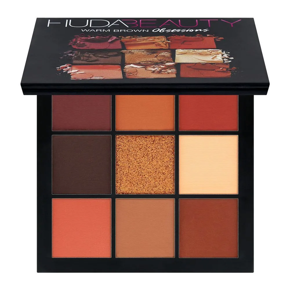 Huda Beauty Warm Brown Obsessions Eyeshadow Palette