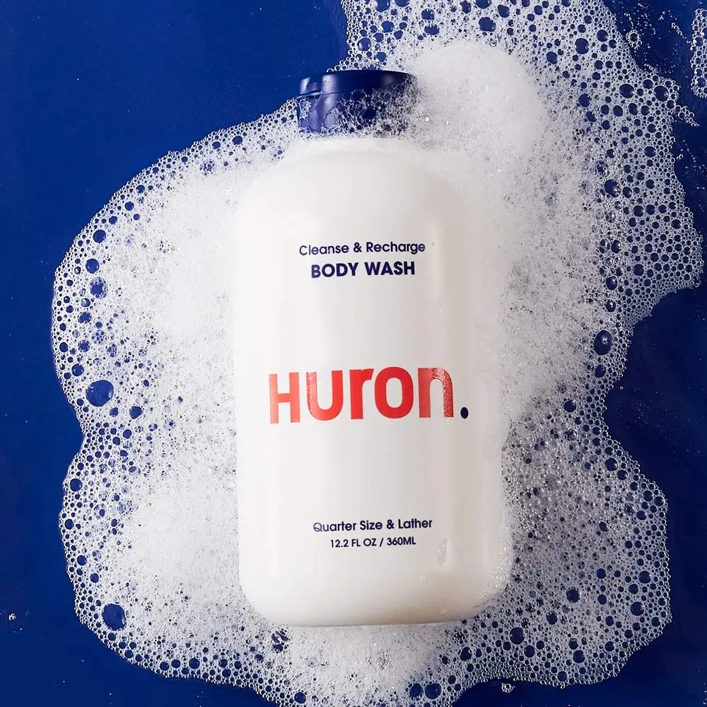 Huron - Men's Invigorating Body Wash (Pack of Two)