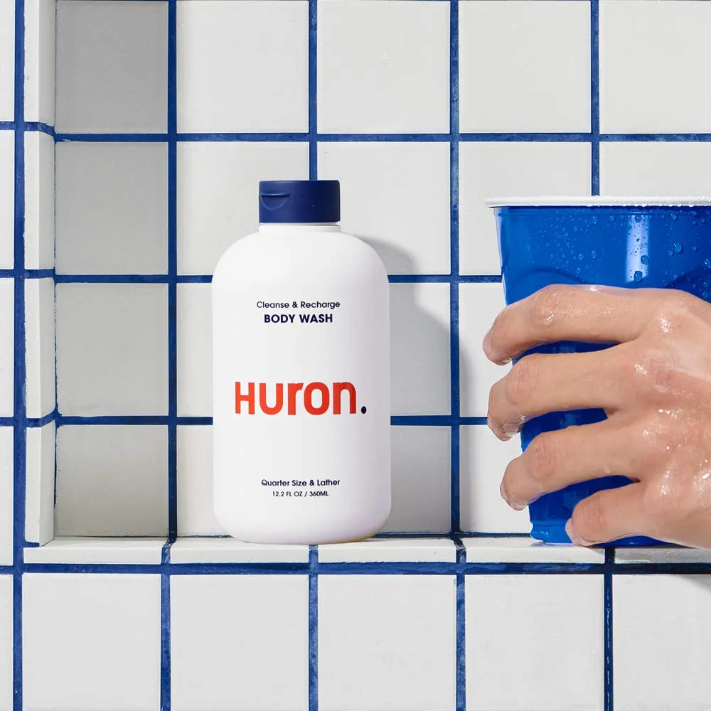 Huron - Men's Invigorating Body Wash (Pack of Two)