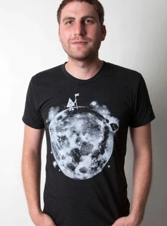 IMPERFECT Pinecone & Chickadee Moon Tee - LARGE