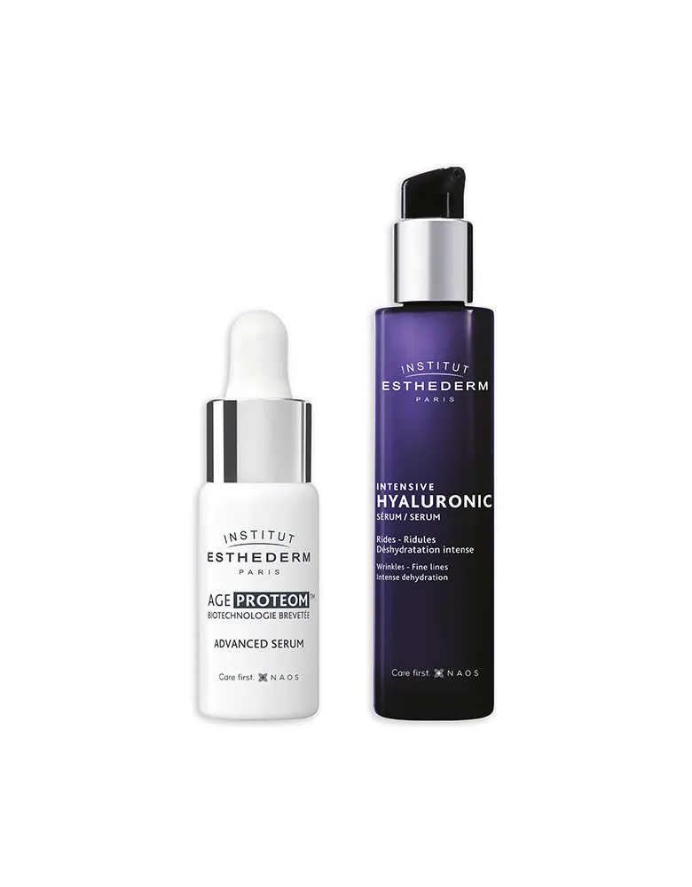 Institut Esthederm Age Proteom™ Advanced Serum, Intensive Hyaluronic Acid Face Serum RADIANCE REDEFINED ROUTINE