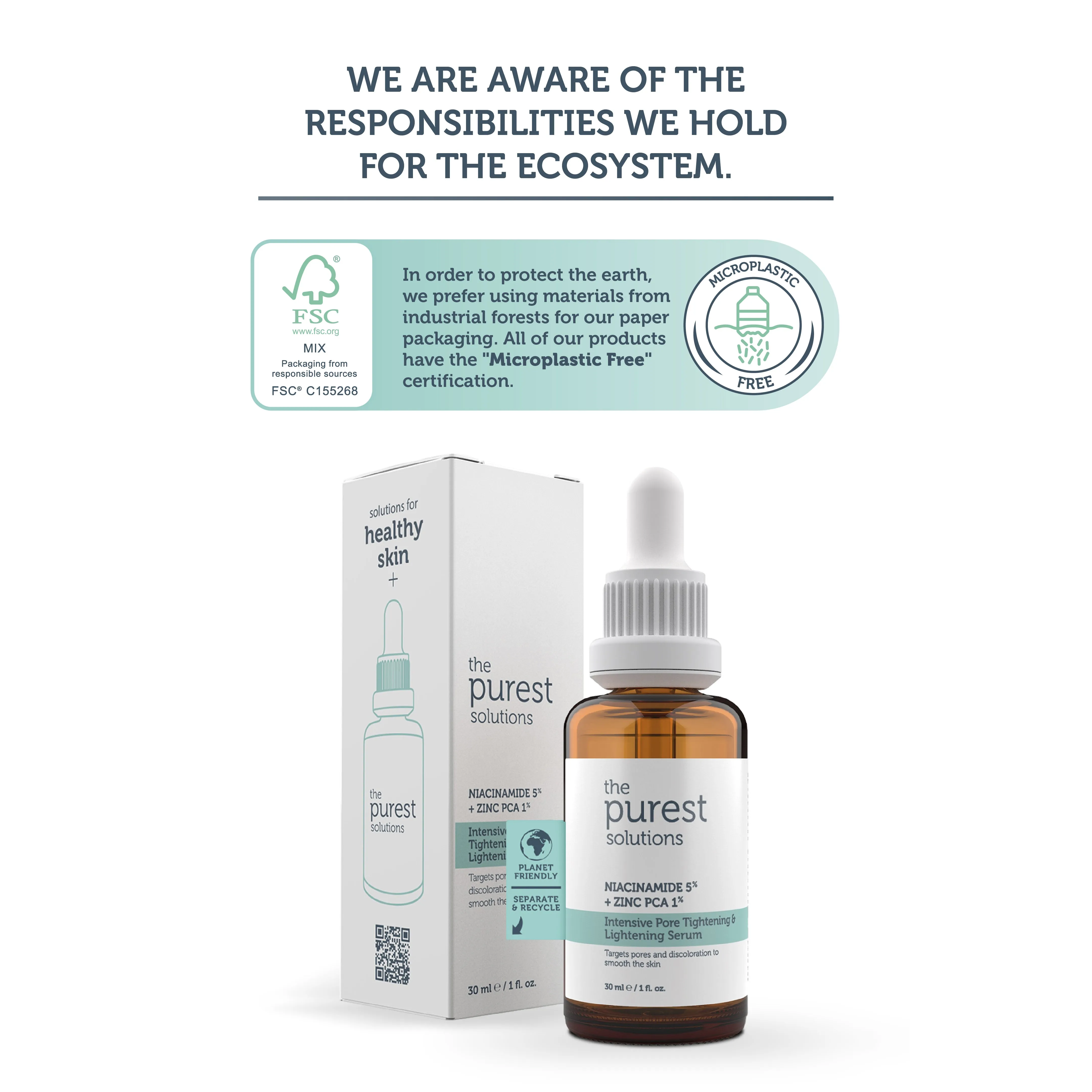 INTENSIVE PORE TIGHTENING & LIGHTENING SERUM 30 ML