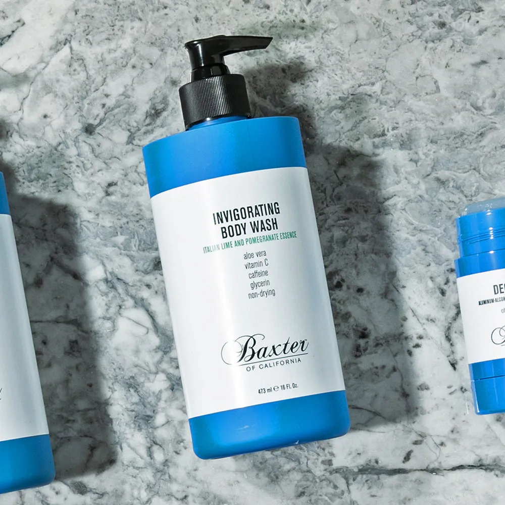 INVIGORATING BODY WASH - ITALIAN LIME & POMEGRANATE ESSENCE
