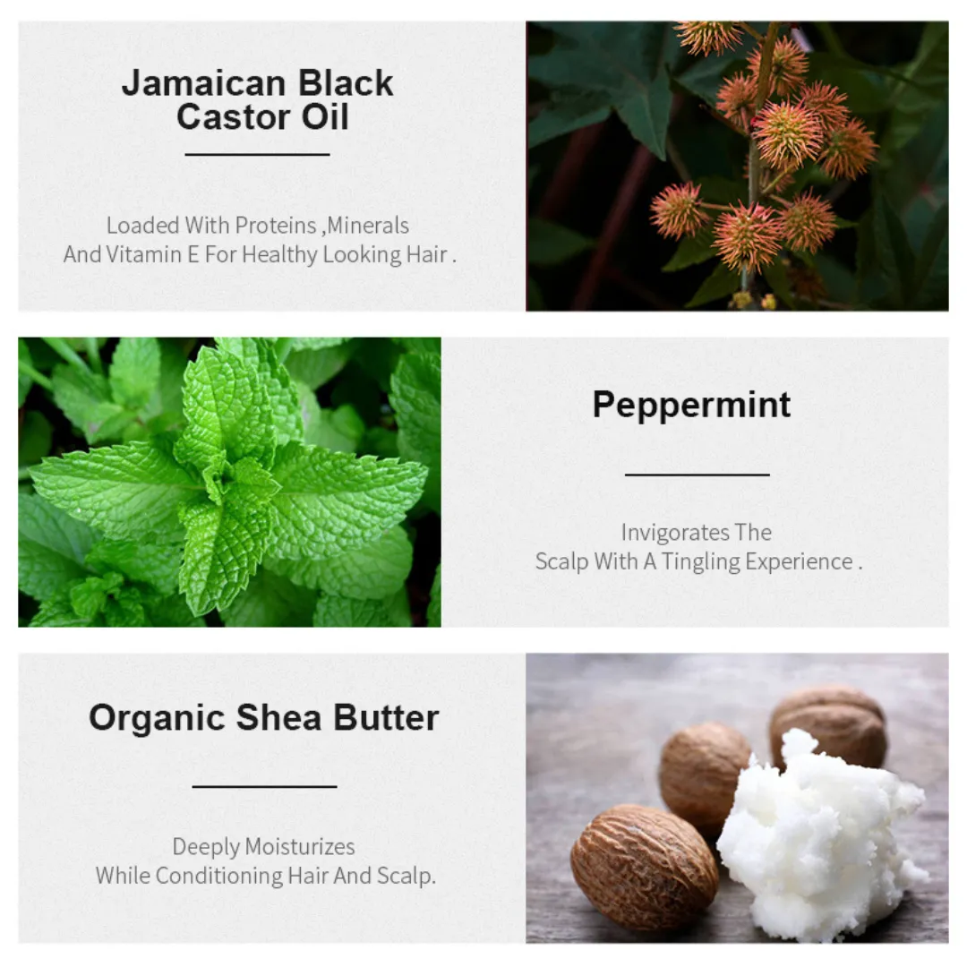 Jamaican Black Castor Oil Strengthen & Restore Hair Oil Serum - Natural Growth, Repair, and Shine Treatment, (Lot of 2)
