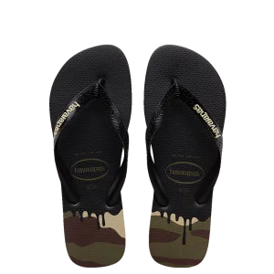 Kids Top Ink Flip Flops
