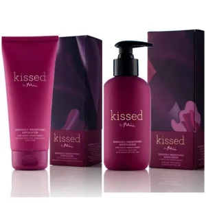 Kissed by Mii Seriously Smoothing Exfoliator & Seriously Smoothing Moisturiser (200ml each)