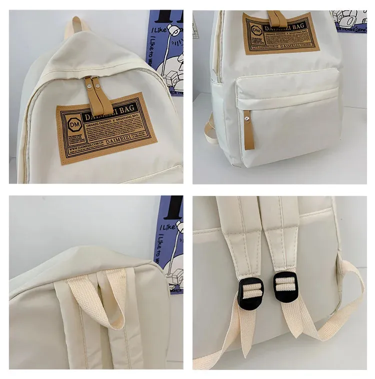 Large Capacity Tutoring Style Unisex Backpack Bags - Minor Fault