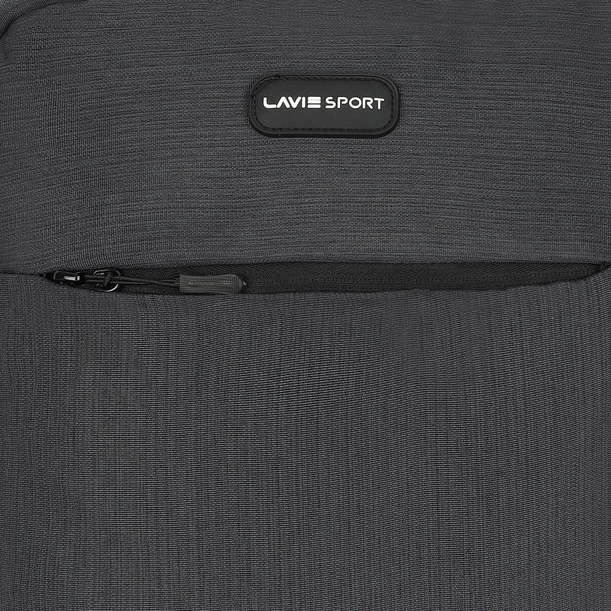Lavie Sport Crest 18L Laptop Backpack For Men & Women | Laptop Bag For Boys & Girls Black