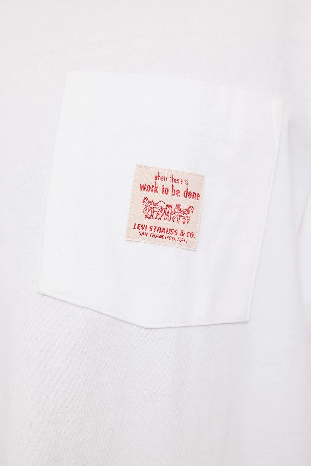 Levi's SS Workwear Tee Bright White