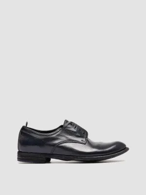 LEXIKON 501 - Navy Leather Derby Shoes