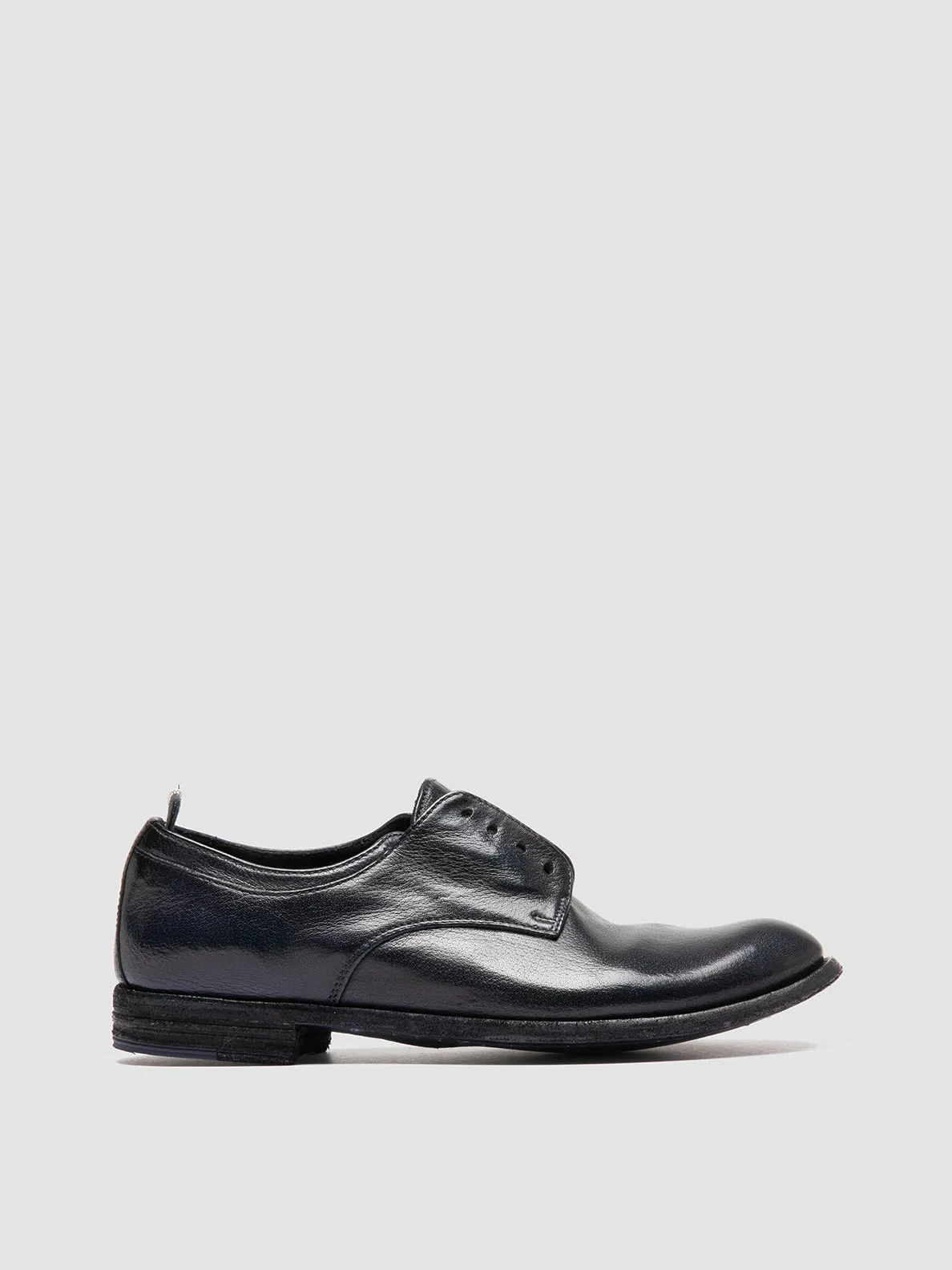 LEXIKON 501 - Navy Leather Derby Shoes