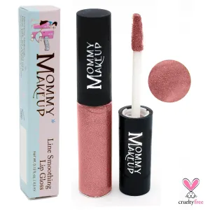 Line Smoothing Lip Gloss - Long lasting, Paraben-free, with Brown Algae and Golden Seaweed, Clinically Tested - [Brandy Girl]
