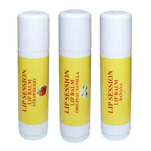 Lip Session Lip Balm Assorted 3 Pack .5 Oz.