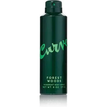 Liz Claiborne Curve Forest Woods / Liz Claiborne Deodorant & Body Spray 6.0 oz (170 ml) (M)