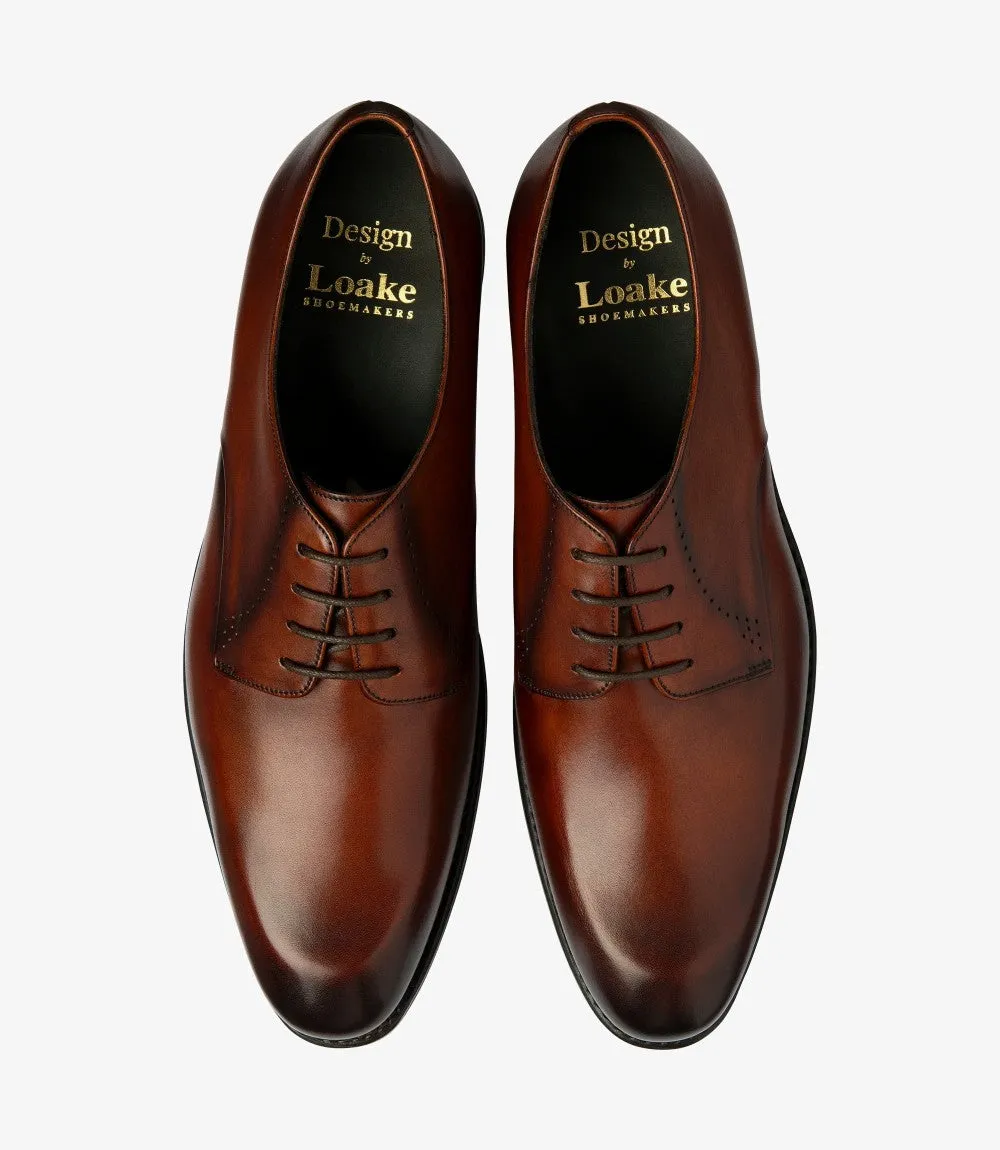 LOAKE GOSLING SCOTCH DERBY RUBBER SOLE F-MEDIUM