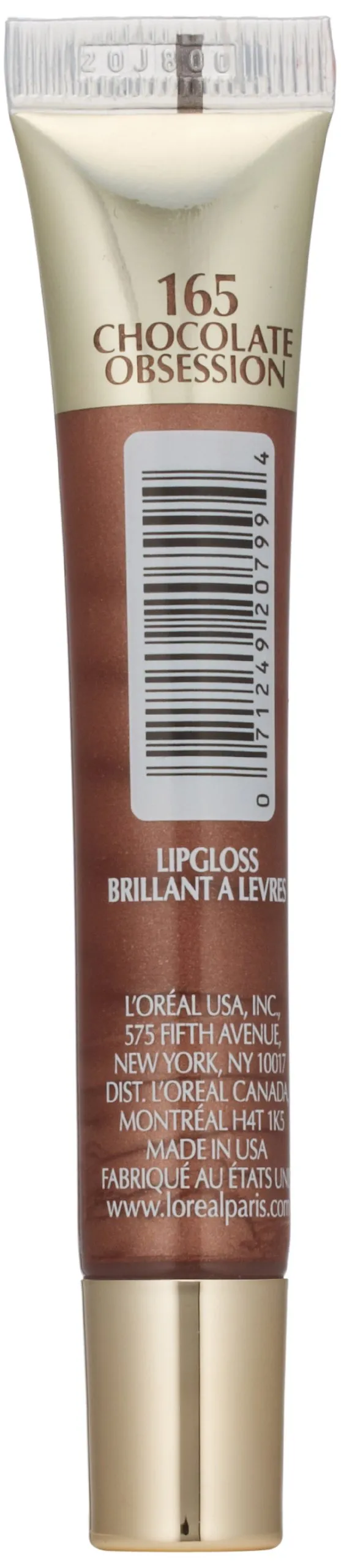 L'Oréal Paris Colour Riche Le Gloss, Chocolate Obsession, 0.4 fl. oz.