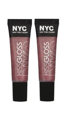 Lot Of 2 - N.y.c. / Nyc Kiss Gloss #539 Soho Sweetpea