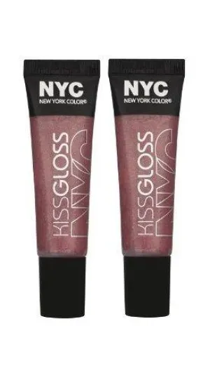 Lot Of 2 - N.y.c. / Nyc Kiss Gloss #539 Soho Sweetpea