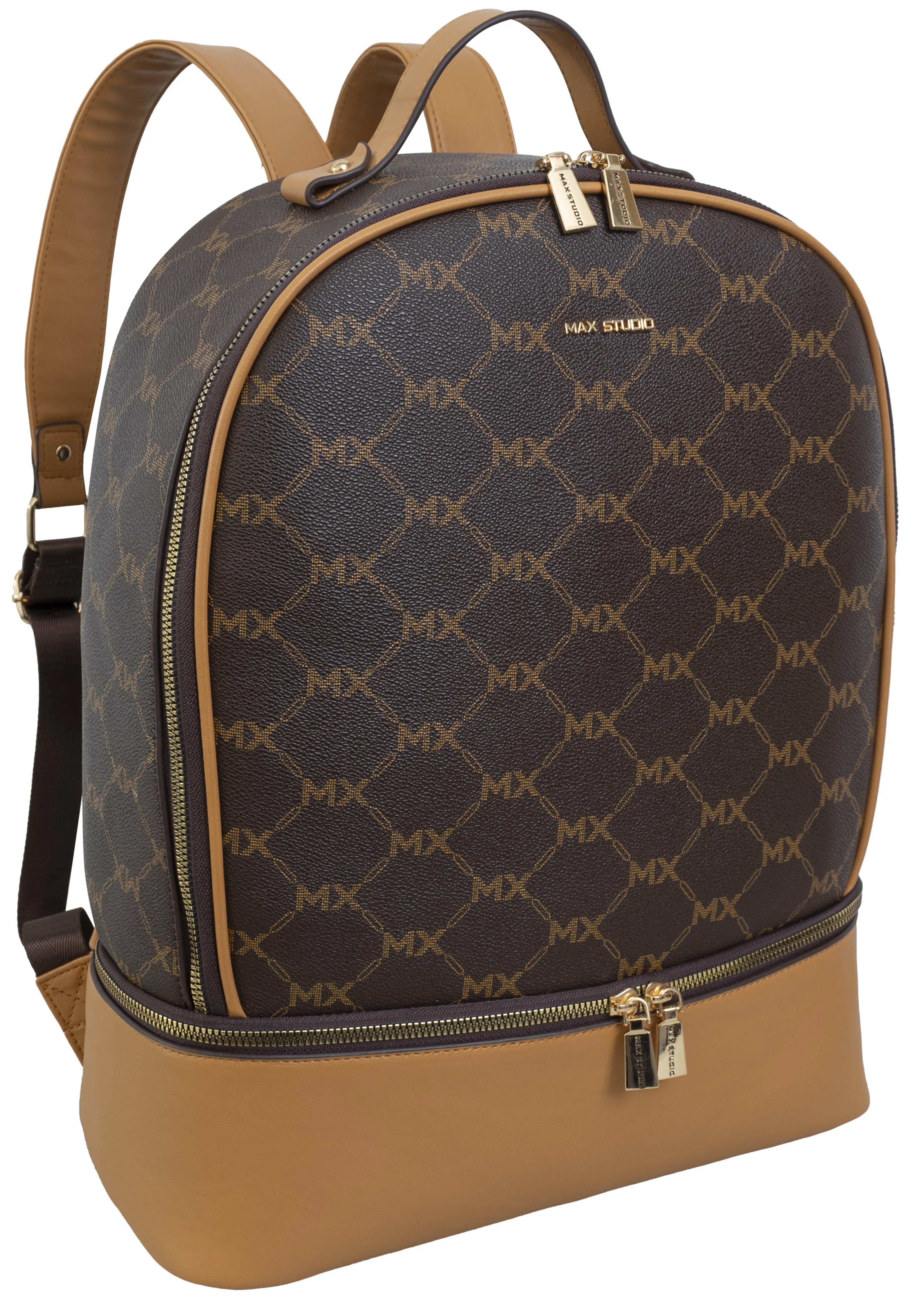 Max Studio Signature Backpack with Drop Bottom Shoe Compartment
