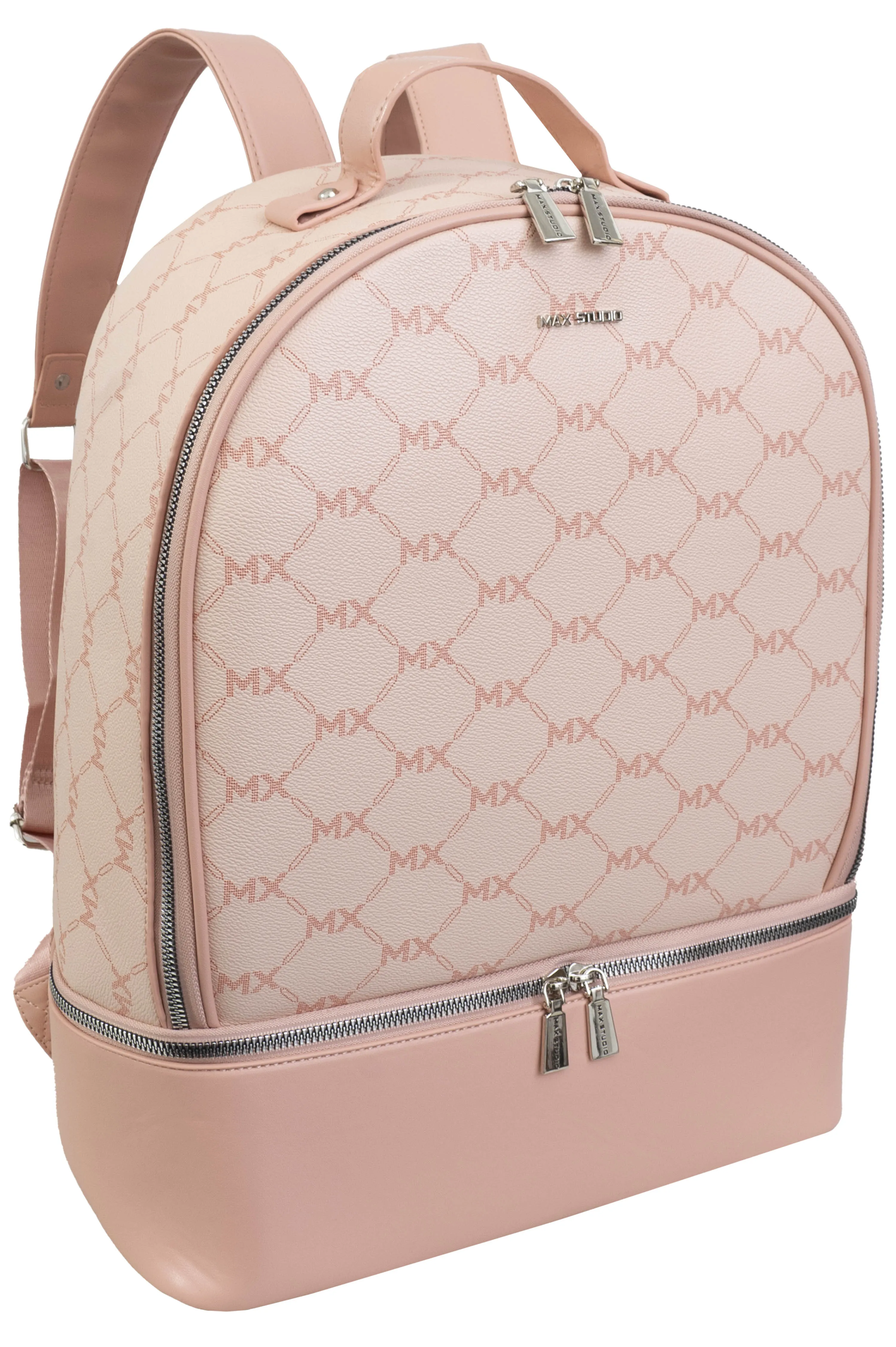 Max Studio Signature Backpack with Drop Bottom Shoe Compartment