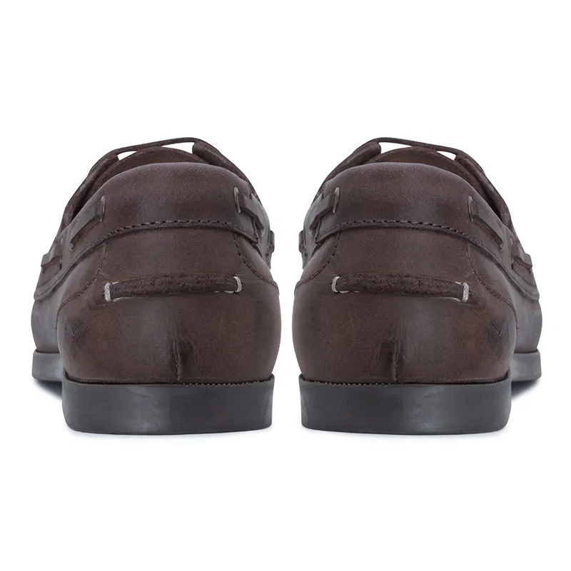 Mull Deck Shoe in Waxy Brown