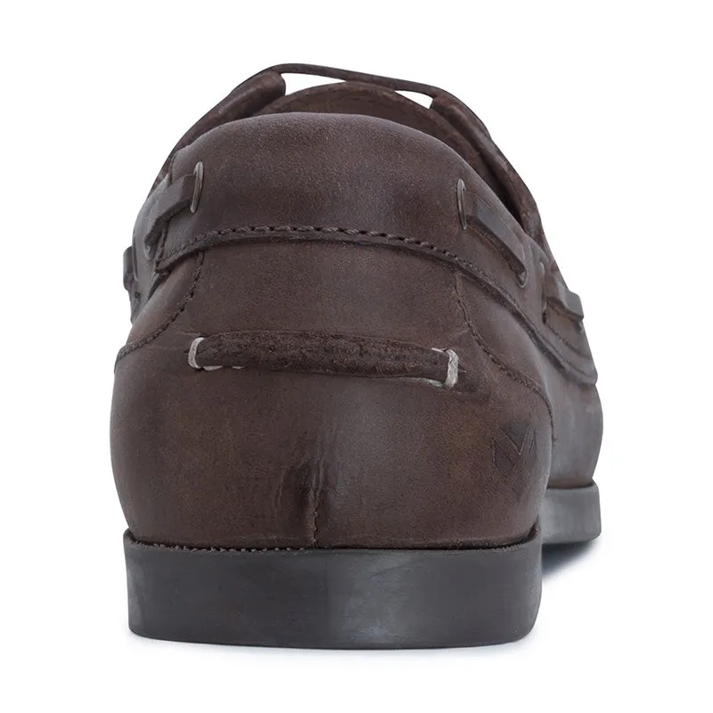 Mull Deck Shoe in Waxy Brown