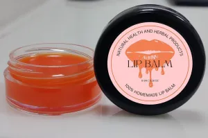 Natural Health and Herbal products Juicy Kiwi Delight Lip Balm: Keep Your Lips Fresh and Hydrated Moisturization 12 Hrs Miniaturization, Long Lasting, Romantic, Kissable, Smooth Enriched, Lip Care- 8g