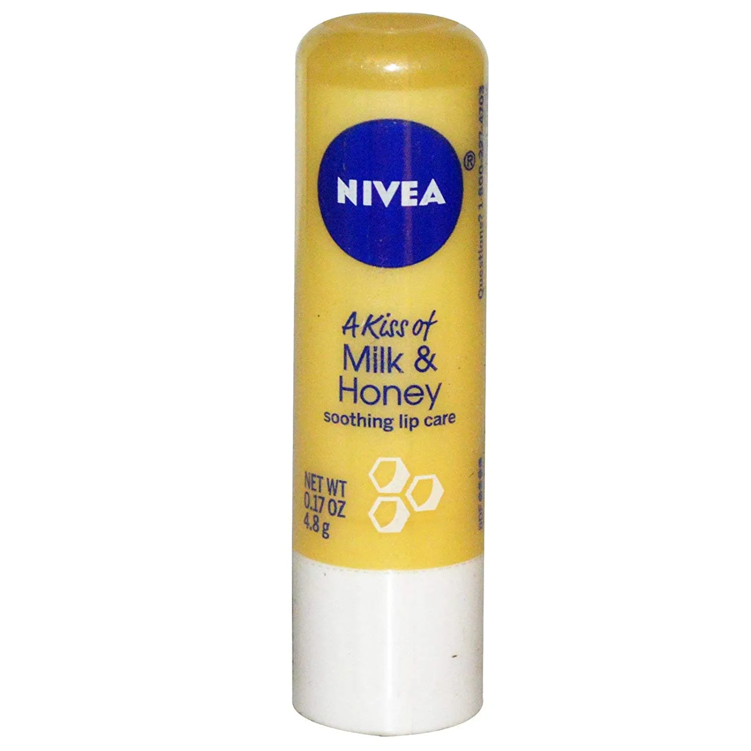 Nivea All Day Moisture Milk & Honey Lip Care Balm, 0.17 oz
