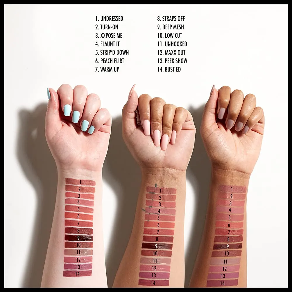 NYX PROFESSIONAL MAKEUP Lip Lingerie XXL Matte Liquid Lipstick - Bust-Ed (Purple Mauve)