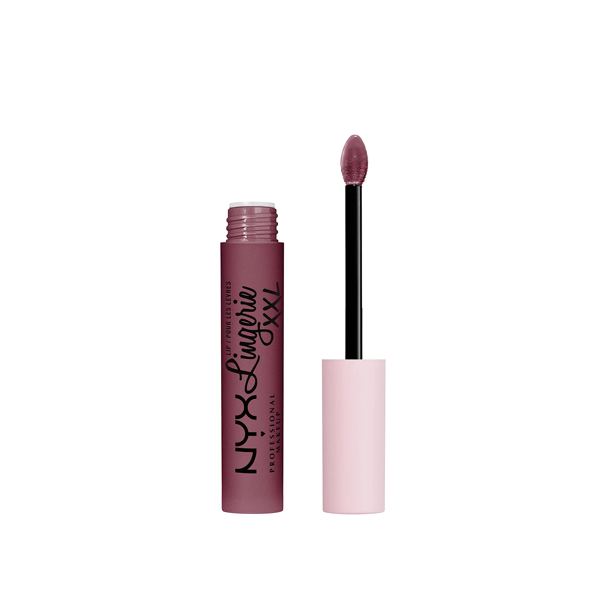NYX PROFESSIONAL MAKEUP Lip Lingerie XXL Matte Liquid Lipstick - Bust-Ed (Purple Mauve)