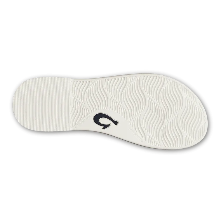 Olukai Women's 'Aka Flip Flop - White/White 20509-4R4R