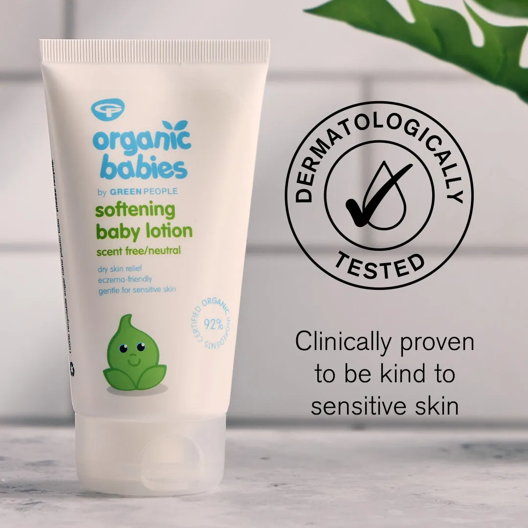 Organic Babies Softening Baby Lotion - Scent Free 150ml