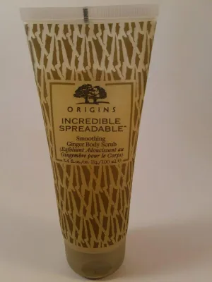 Origins Incredible Spreadable Smoothing ginger body scrub 3.4 fl. oz./100 ml by Thavornshop by Origins