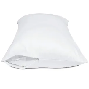Percale Zippered Pillowcase Protectors 21x27