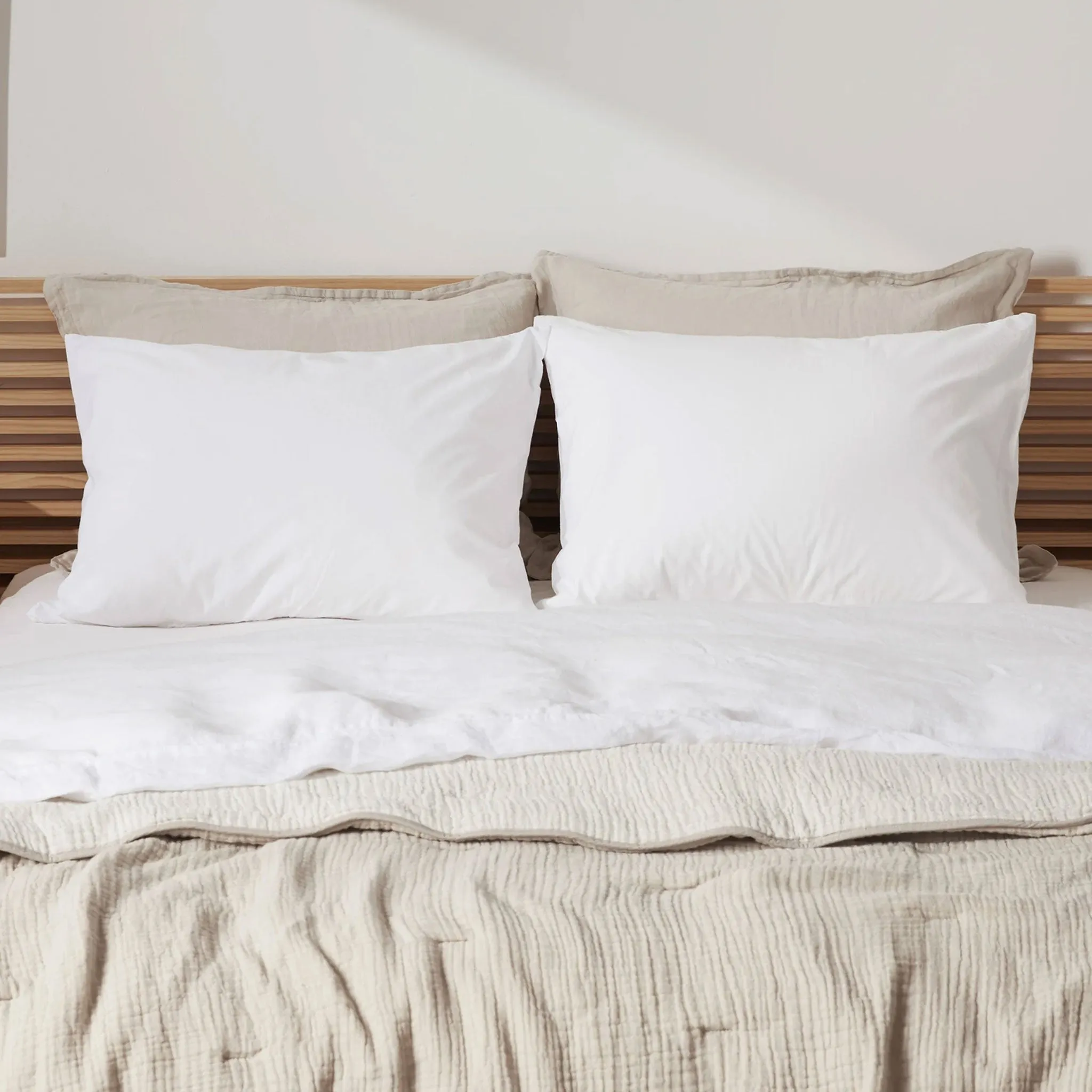 Percale Zippered Pillowcase Protectors 21x27
