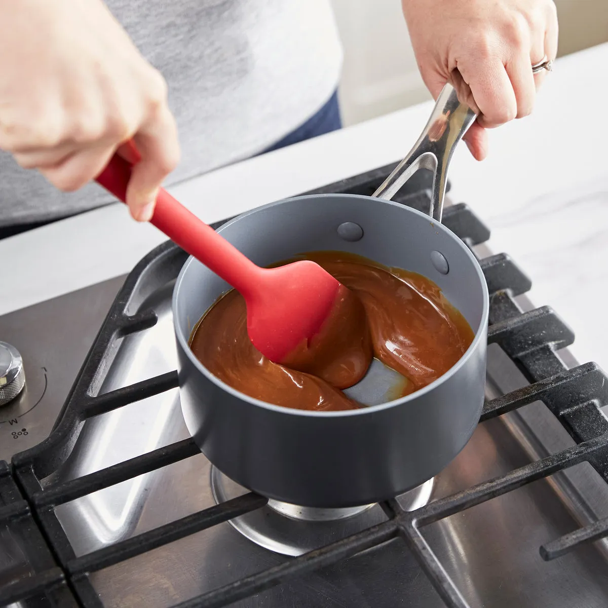 Platinum Silicone Spatula | Red