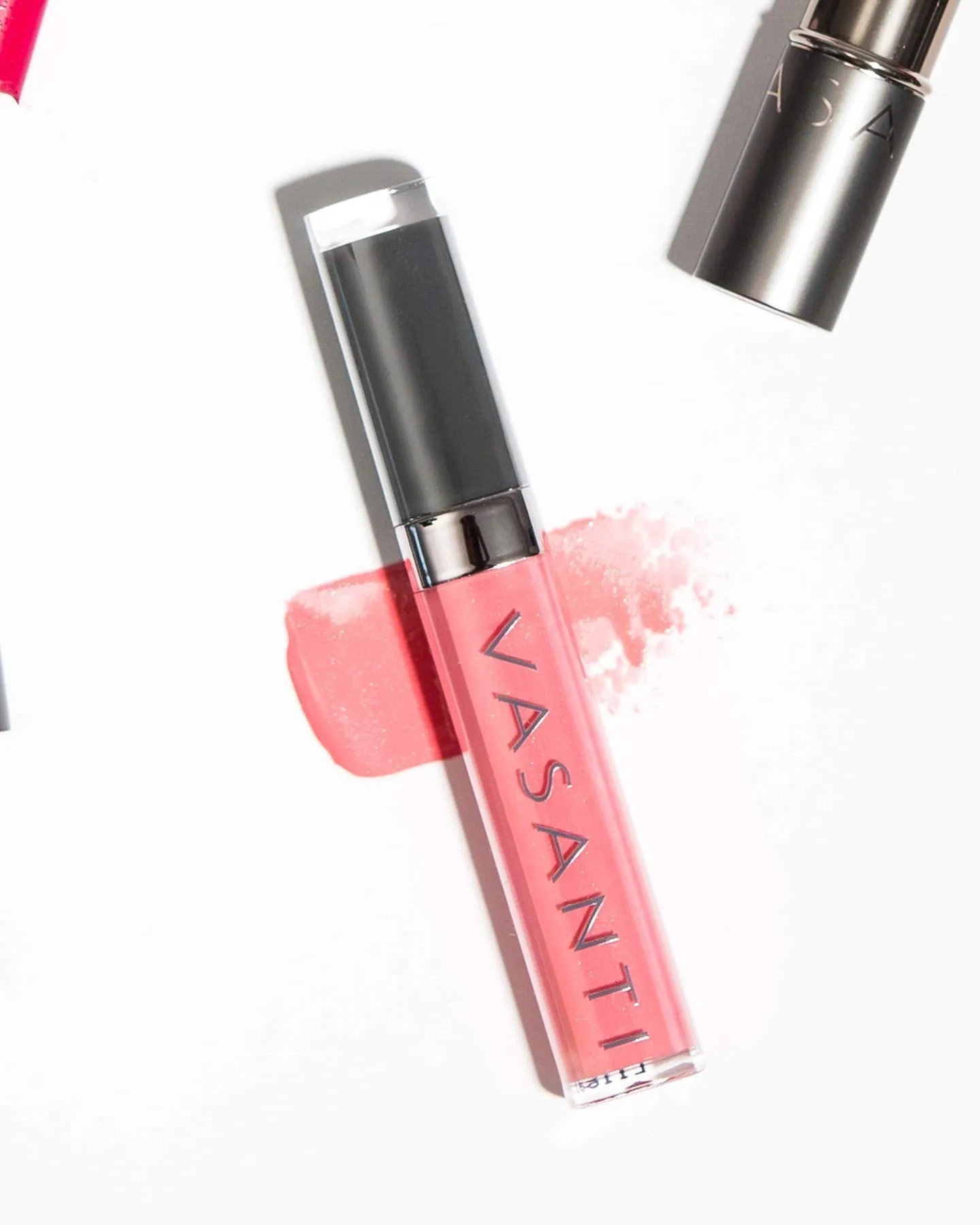Power Oils Lip Gloss by VASANTI - Full Coverage with Non-Sticky Shine - Infused with Lip Nourishing and Hydrating Power Oils - Paraben Free, Vegan Friendly, Never Tested on Animals