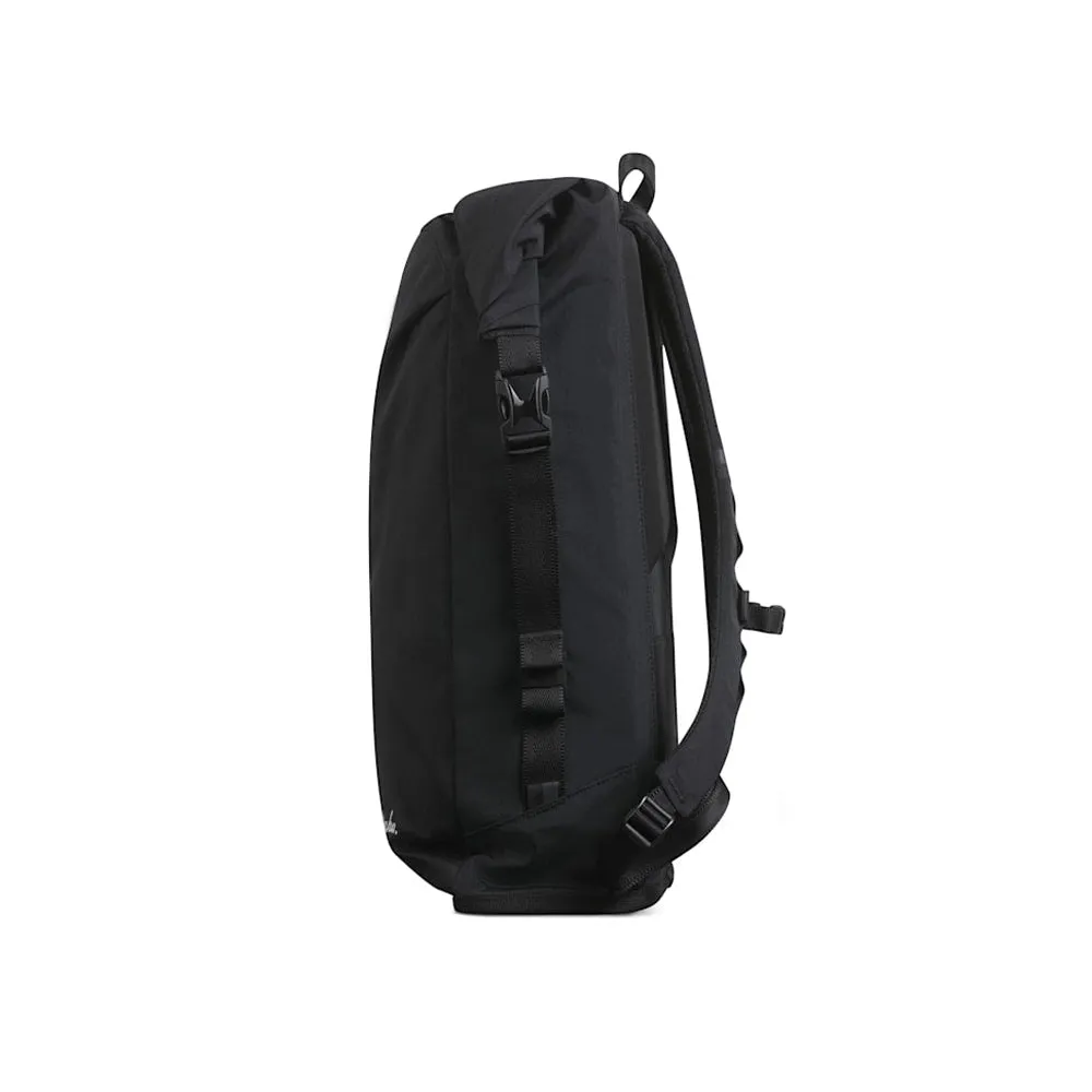 RAPHA Roll Top Backpack 20L - Black/Black