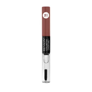Revlon ColorStay Overtime Lipcolor, Dual Ended Longwearing Liquid Lipstick with Clear Lip Gloss, with Vitamin E in Plum / Berry, Taupe Time (560), 0.07 oz