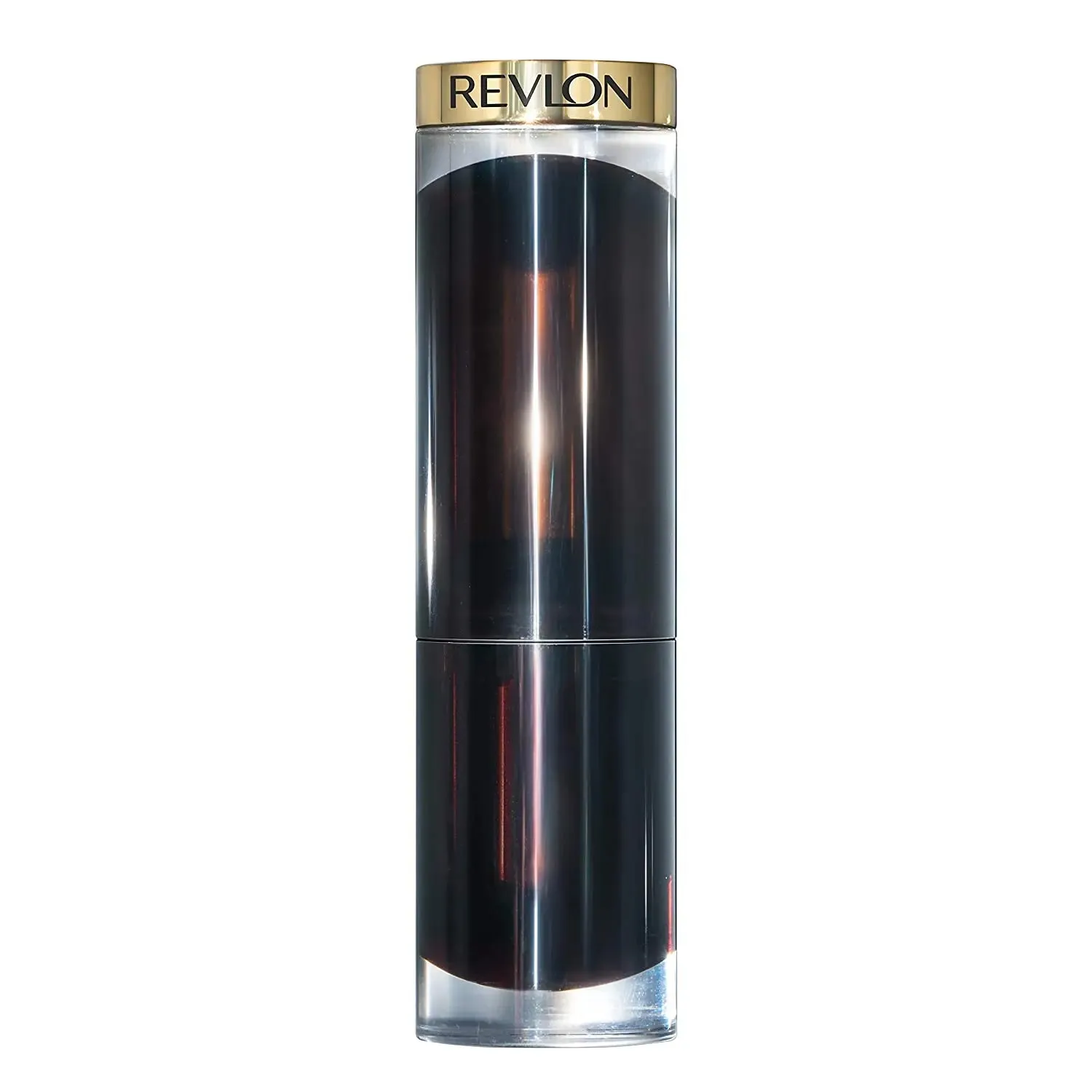 Revlon Super Lustrous Glass Shine Lipstick, Flawless Moisturizing Lip Color with Aloe, Hyaluronic Acid and Rose Quartz, Cherries in the Snow (004), 0.15 oz