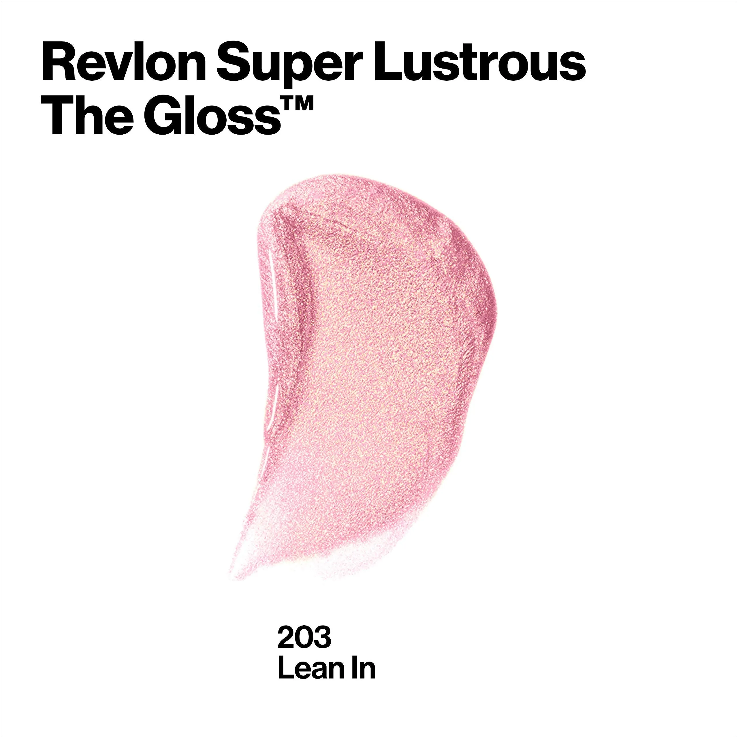 REVLON Super Lustrous Lip Gloss, Lean in, 1 Count