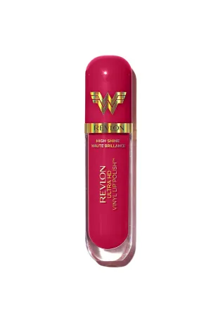Revlon Ultra HD Vinyl Lip Polish, Liquid Lipstick, Cherry On Top, Cherry Red Gloss, 0.2 Fluid Ounce
