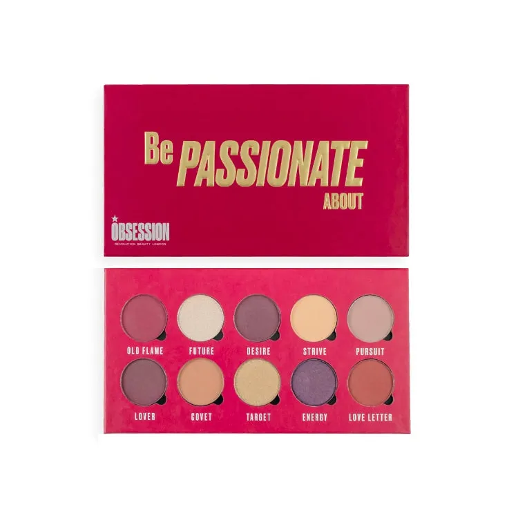 Revolution - Be Passionate About - Shadow Palette - Palette De Fards