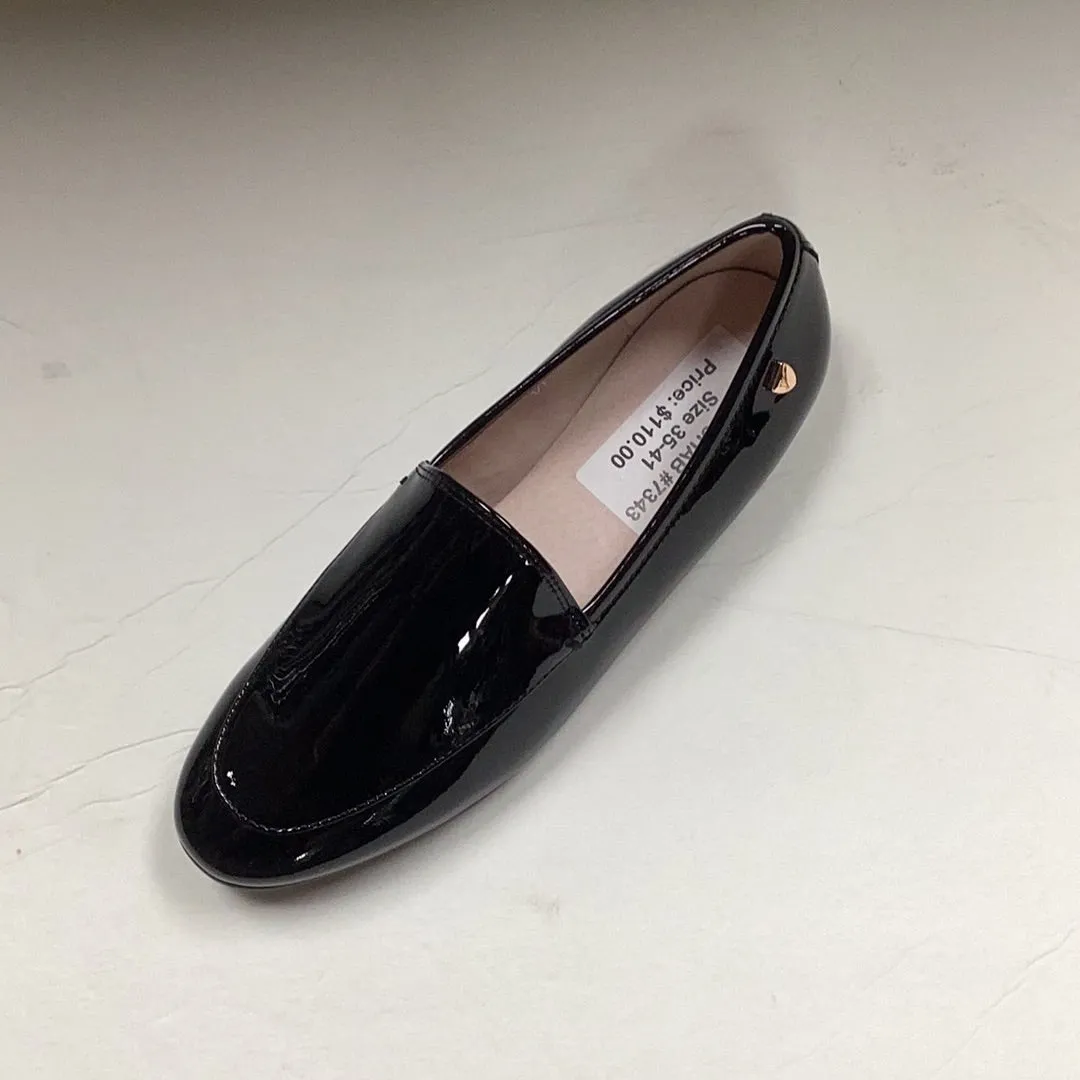 SALE FW23 Venettini Rian4 Plain Patent  Slip On