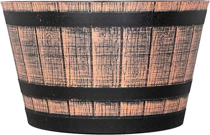 SG Traders™ Large Half Barrel Cask Planter